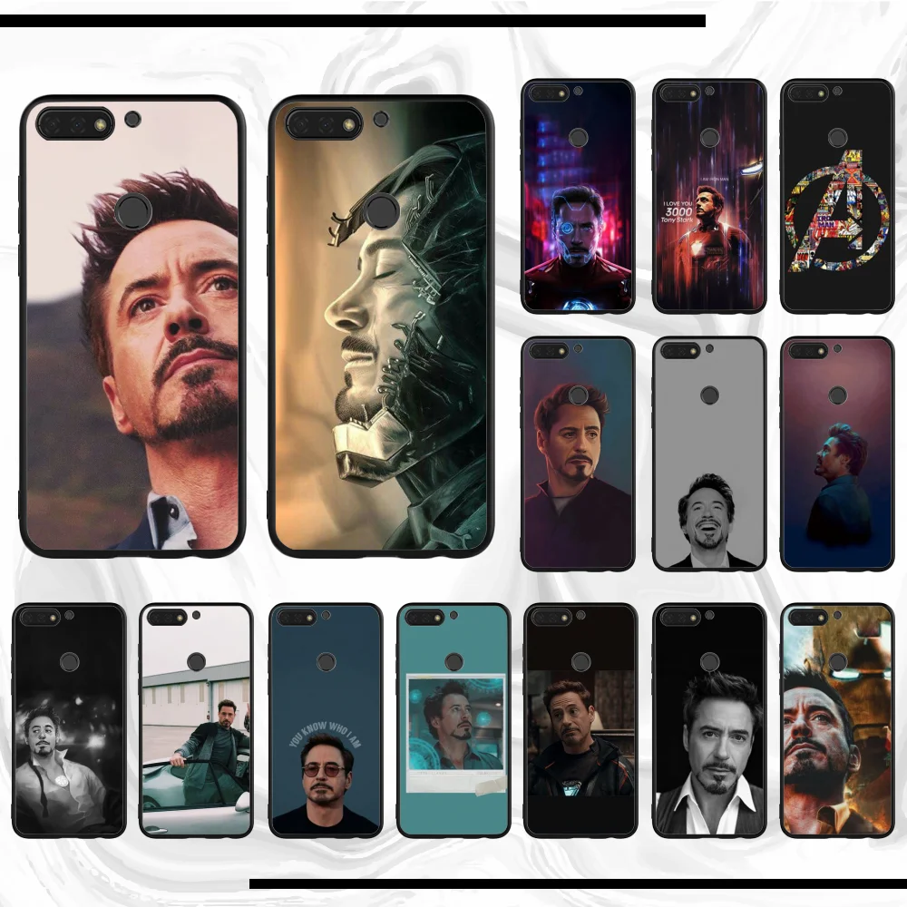 Для honor 9 чехол Железный человек Мягкий Силиконовый ТПУ для телефона Y6 8 8x9 10 view lite
