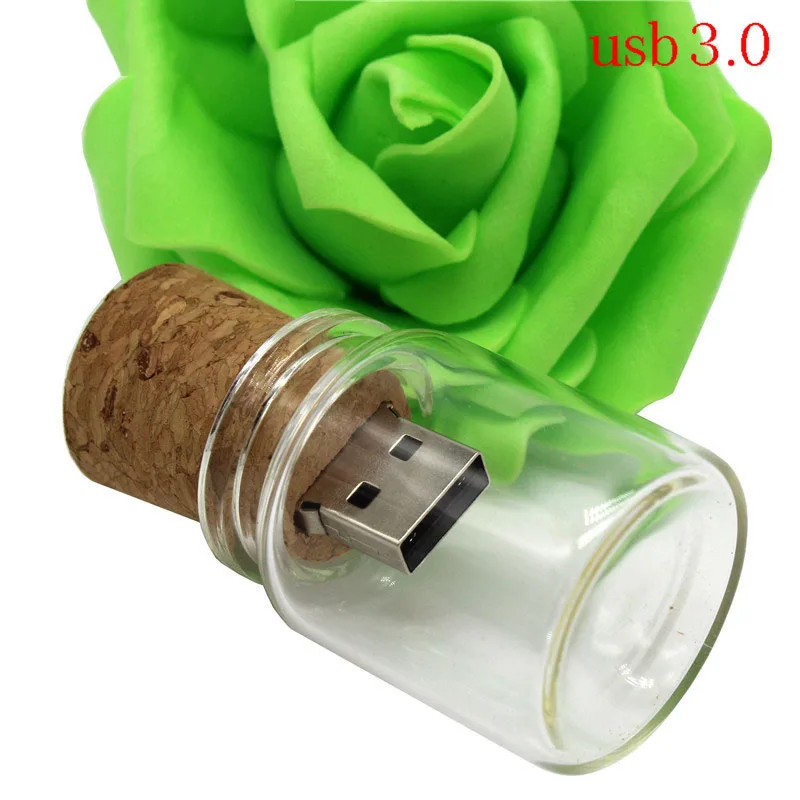 Флэш накопитель TEXT ME Drift bottle + box Style флэш 4 ГБ 8 USB 3 0 16 32 64 ГБ|USB флэш-накопители| |