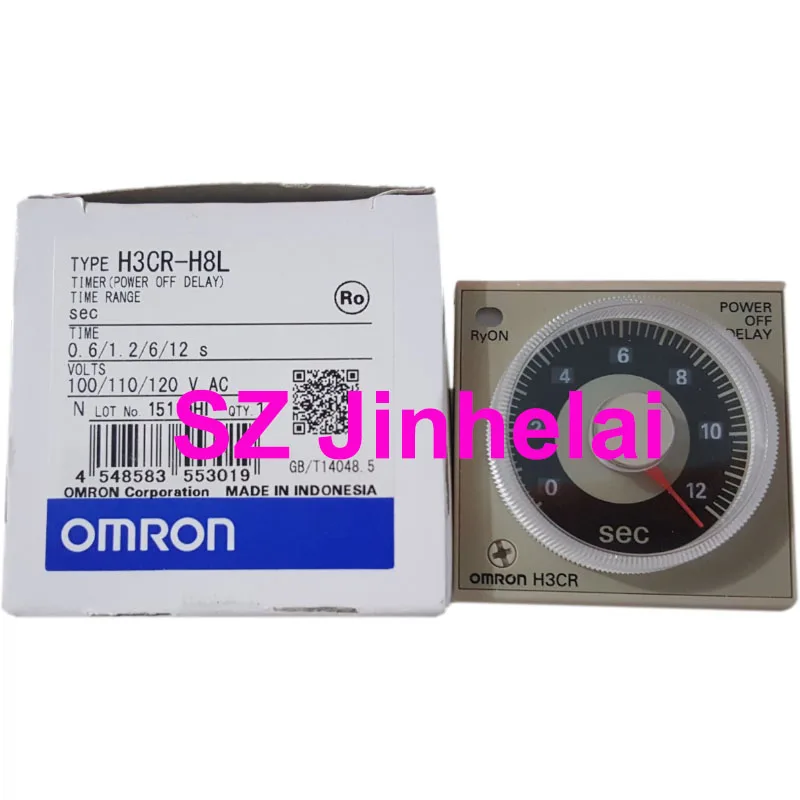 Omron H3crh8l Ac110v Authentic Original Power Off Delay Timer S/m Time
