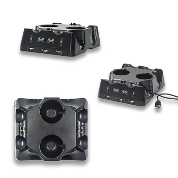 

Fast ABS Stable Safe Durable Accessories Electric Travel USB Multifunction Home Joystick Handle Charging Station Dock For PS4 VR