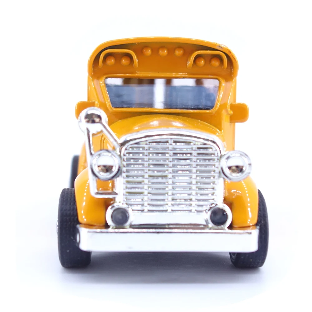 138 Hot School Bus Alloy Pull Back Mini Car Diecast Model Toy Car