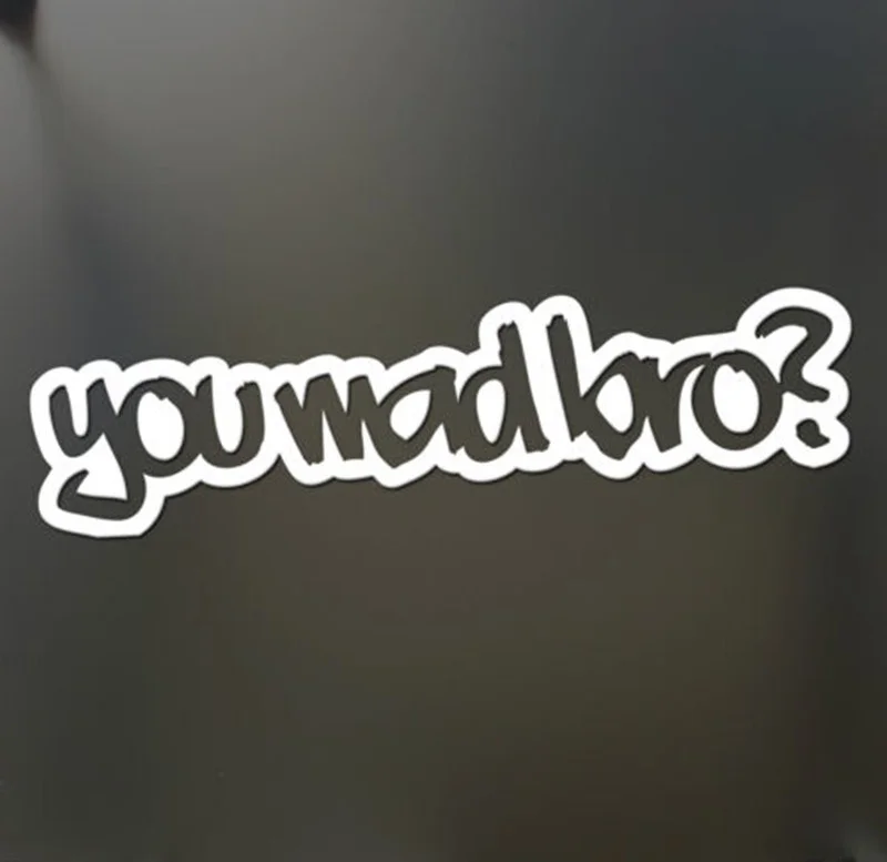Вы Mad Bro? Наклейка s Забавный грузовик окно стикер Окно Бампер Наклейка Декор