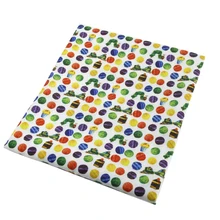 50*145 см печатные Животные полиэстер хлопок ткань пэчворк для изготовления одежды кукольный столб, c2448