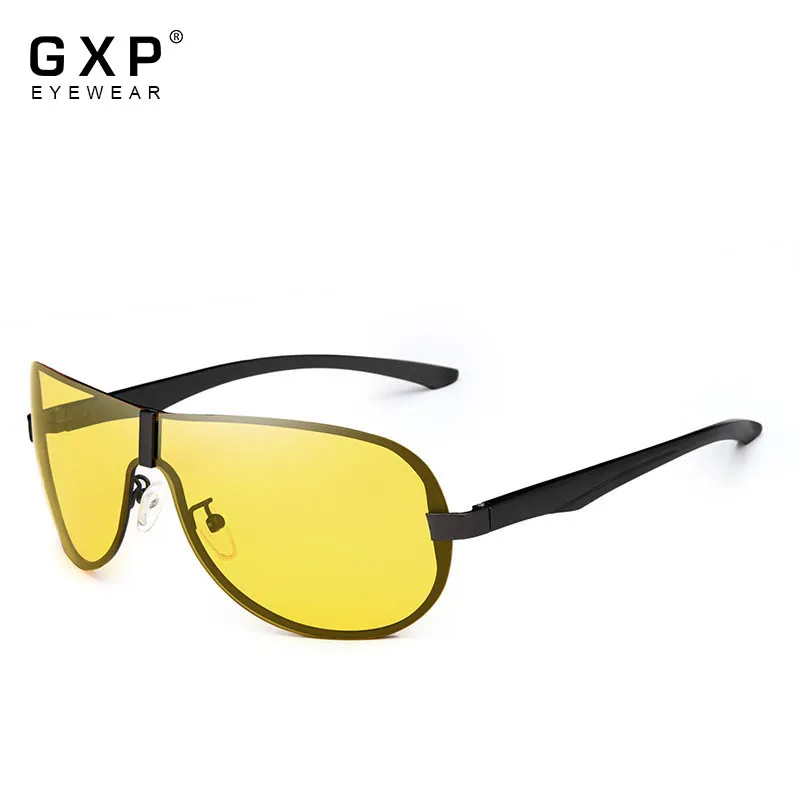 

GXP 2020 Polarized Anti-Glare Night Vision Night Driving Alloy Goggles Light Glasses Driver Fashion Sunglasses