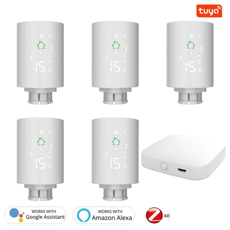 zigbee thermostat alexa