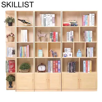 شراءكازا ديكوراساو مكتب قابل للتعديل Estanteria Madera مكتبة ديكوراسيون أثاث خشبي الرجعية الديكور خزانة الكتب رف