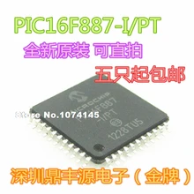 10 шт./лот PIC16F887-I/герметизирующая ptfe-лента для TQFP44 PIC16F887