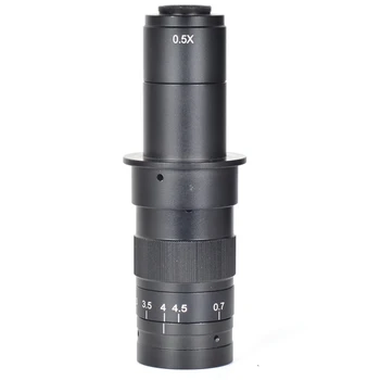 

HHO-Adjustable 180X Zoom C-Mount Lens 0.7X-4.5X Magnification 25mm for HDMI USB Industry Video Miniscope Camera