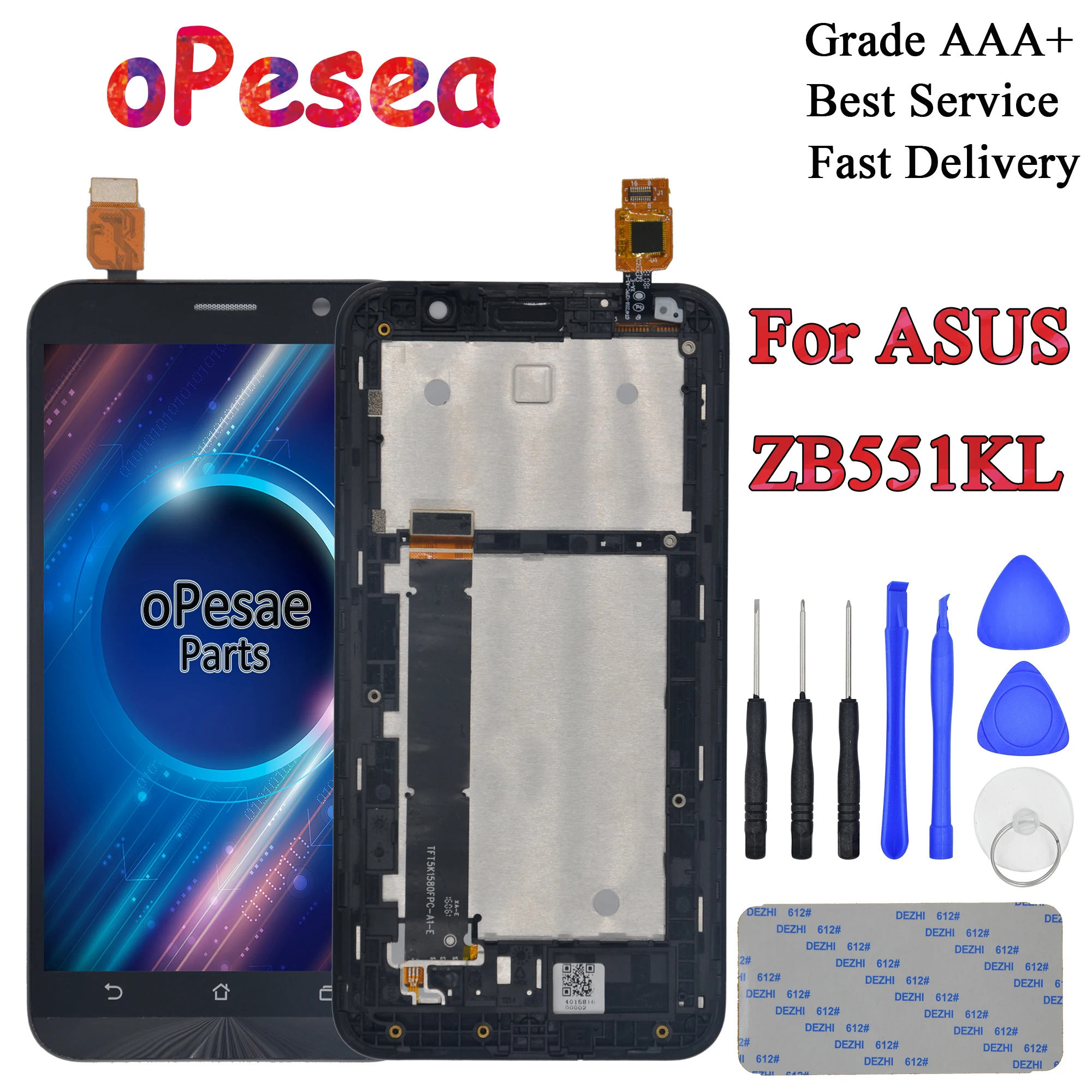 Экран телефона 5 ''для ASUS Zenfone Go TV ZB551KL X013DB ЖК-дисплей панель сенсорный экран