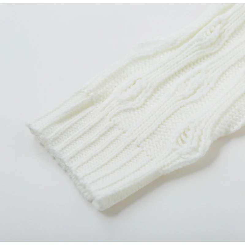 Женский длинный вязаный кардиган Simplee Свободный на каждый день женский свитер