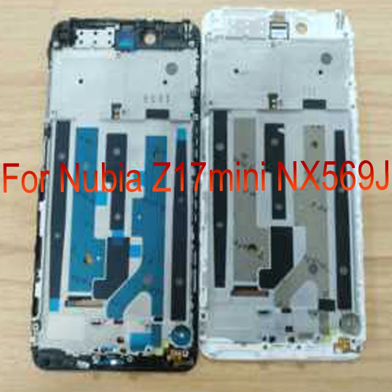 Держатель ЖКД экран передняя рамка для zte Nubia Z17Mini NX569J корпус средняя без кнопки