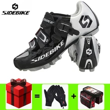 SIDEBIKE велосипедная обувь sapatilha ciclismo mtb гоночный велосипед горный велосипед кроссовки профессиональные самозакрывающиеся дышащие SD-001