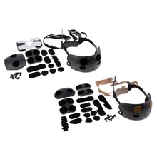 Шлем набора лайнер комплект Drop-In Замена оголовье и Накладка для быстрого шлема