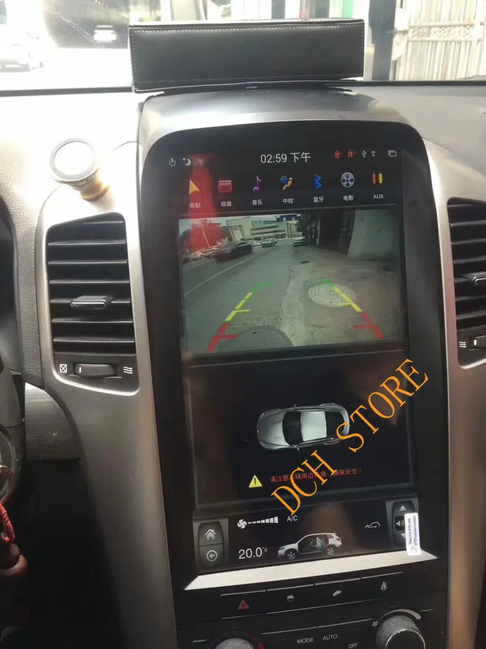 13 6 ''вертикальный Большой экран Tesla Style Android 9 0 PX6 CARPLAY автомобильный DVD GPS