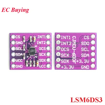 

LSM6DS3 Sensors 3-axis Accelerometer + 3 axis Gyroscope 6-axis Inertial Sensor Module SPI/IIC I2C Interface 3.3V CJMCU-663
