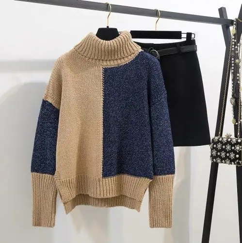 Милый клетчатый комплект из 2 предметов с юбкой для девочек топа и юбки в