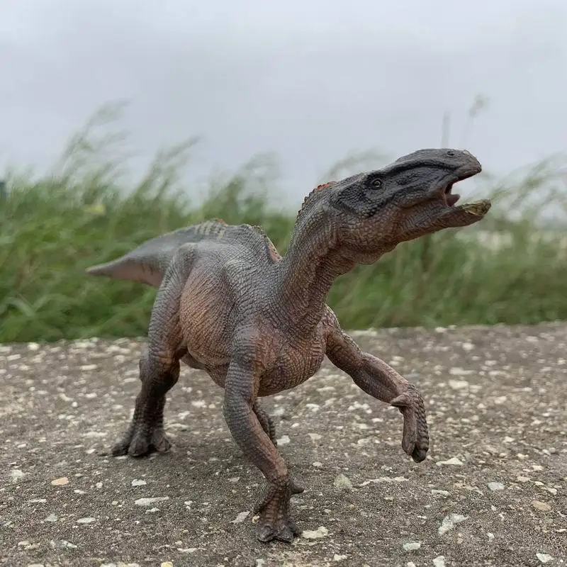 Новые продукты полки имитация динозавров модель животного игуанодон модель ходячий динозавр модель животного