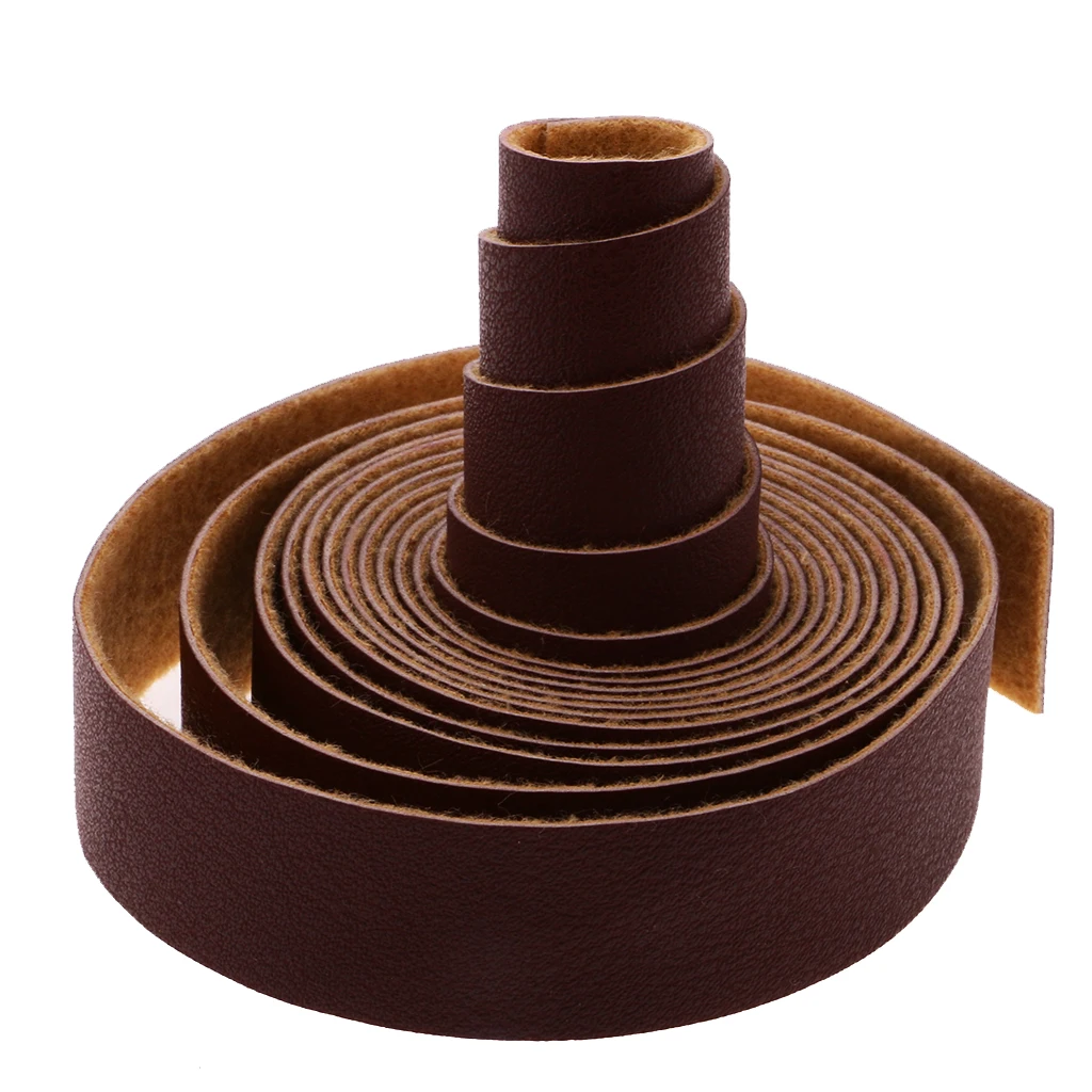 10 Meters DIY PU Leather Crafts Straps Strips for Leathercrafts Accessories Belt Handle Crafts Making 2cm Wide
