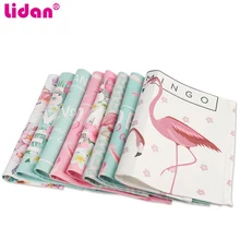 1 шт. льняная Подушка держатель для рук коврик для дизайна ногтей салонный маникюр практика Розовый фламинго узоры японский стиль моющиеся настольные коврики