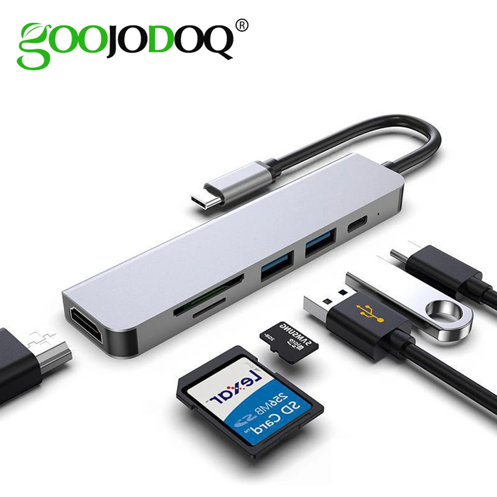 Usb Hub C Hub Adapter 6 In 1 Usb C To Usb 3 0 Hdmi Compatible Dock For Macbook Pro For Nintendo Switch Usb C Type C 3 0 Splitter Usb Hubs Aliexpress Usb Hub C Hub Adapter 6 In 1 Usb C To Usb 3 0 Hdmi Compatible Dock For Macbook Pro For Nintendo Switch Usb C Type C 3 0 Splitter Usb Hubs Aliexpress