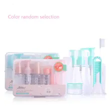 8 шт./компл. Бесплатный насос пустая бутылка для путешествий косметическая бутылка для Хранения Крема портативный герметичный контейнер для бутылок