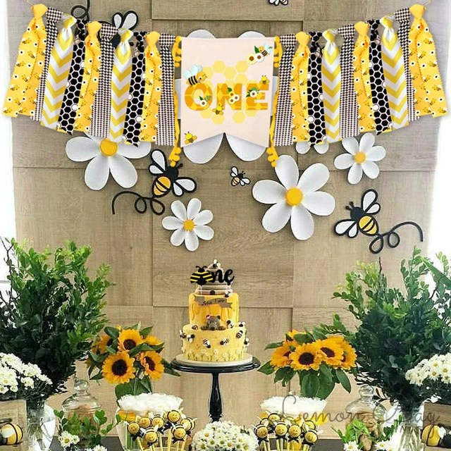 Bee Birthday Party Decorations  Bee Theme Birthday Decorations - 1 Set  Creative - Aliexpress