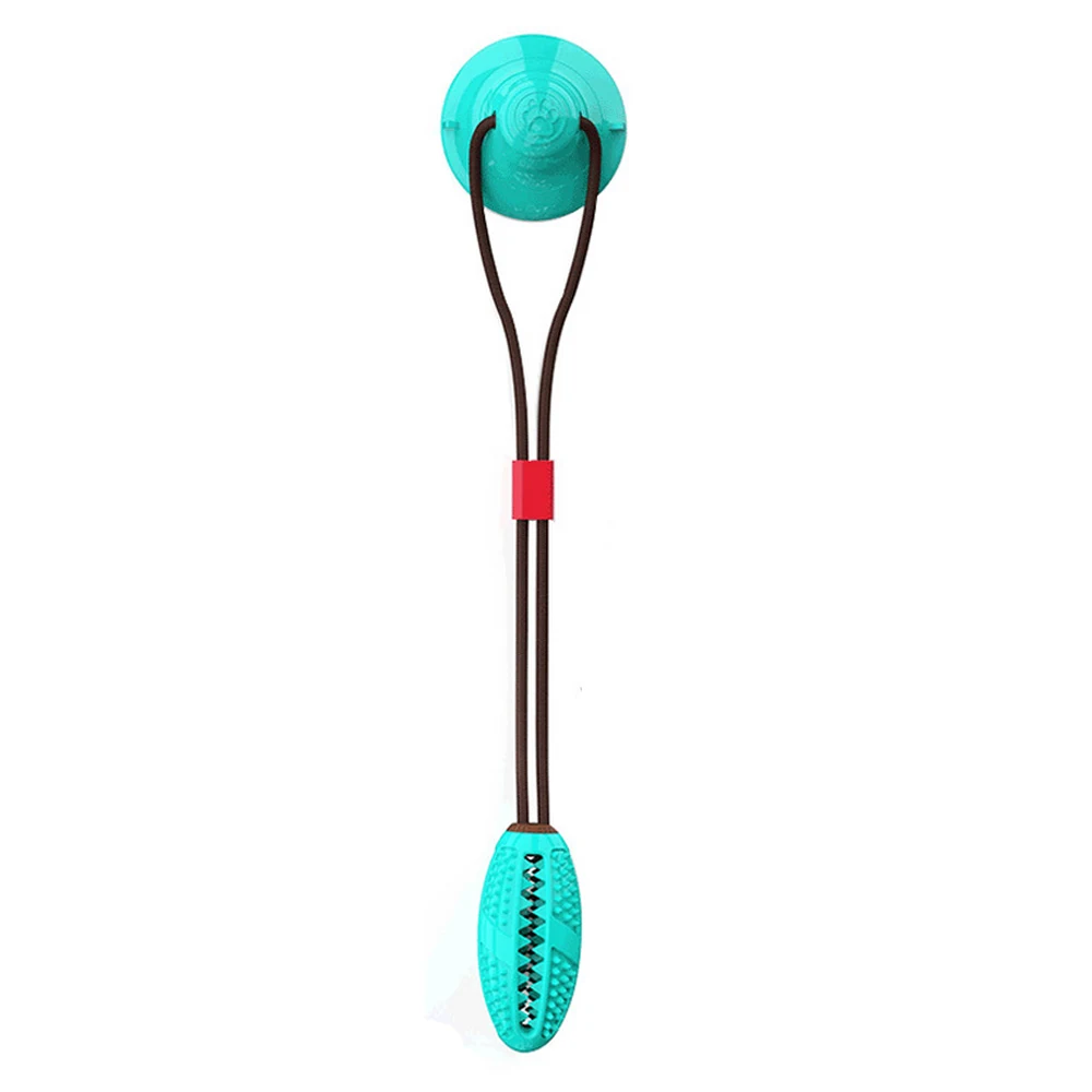 A Pet Molar Bite Toy Multi-functional Pet Dog Molar Bite Clean Teeth Toy Rubber Chewing Ball Toy Sucker for Pet Dogs Training Toy - Цвет: A