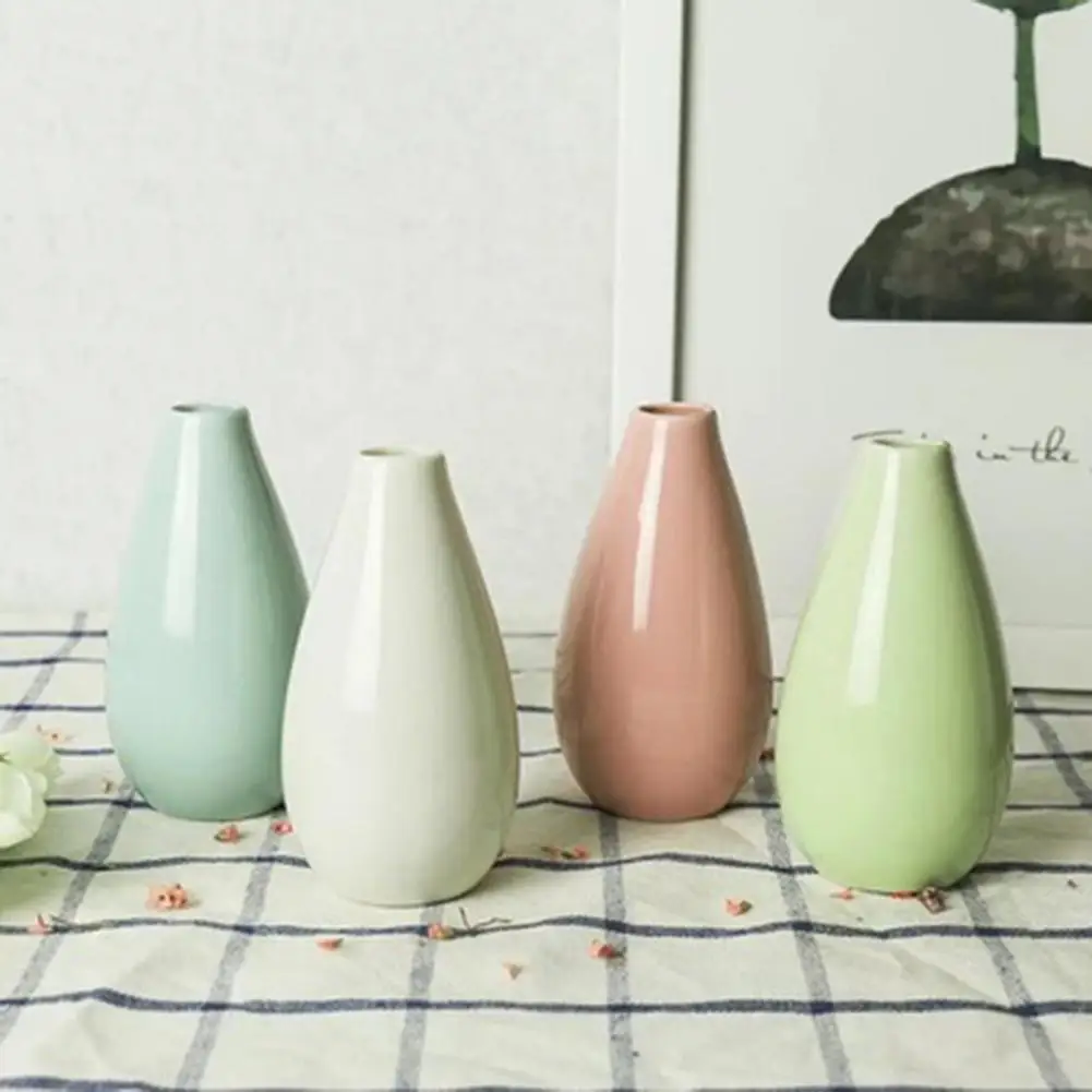 

Classical Home Garden Balcony Ceramic Flower Vase Desktop Craft Ornament Decor