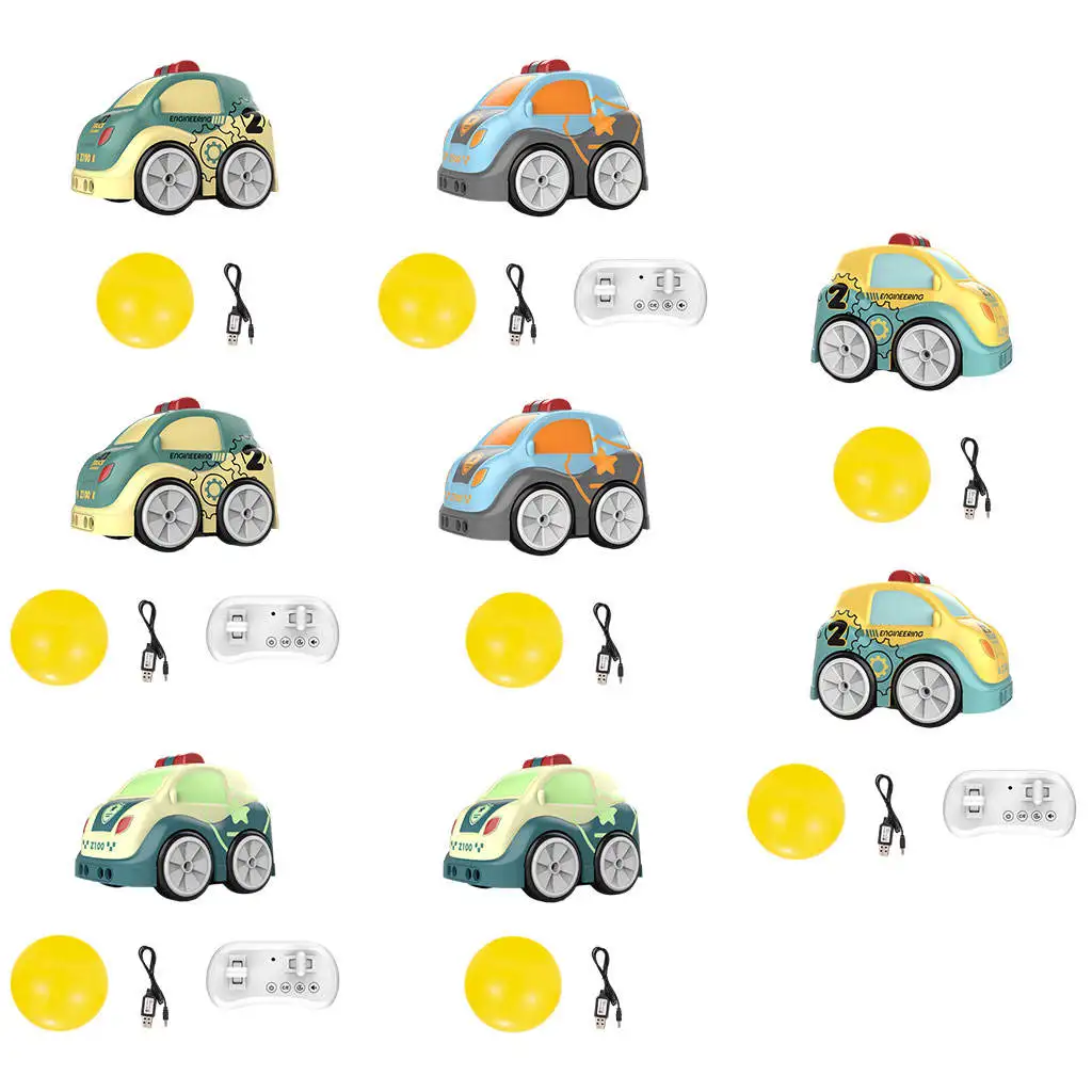 Мультяшный Интеллектуальный автомобиль RC с 2 батарейками AAA (приносите себя) для