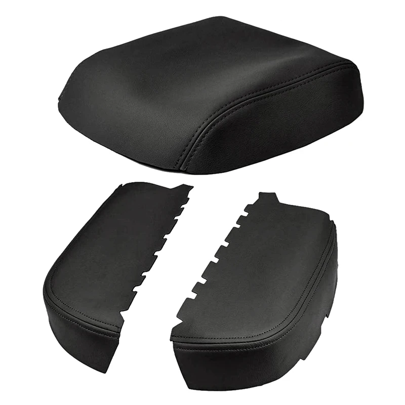 Car Leather Center Console Cover Front Door Panel Armrest for Honda Pilot 2009-2015 |