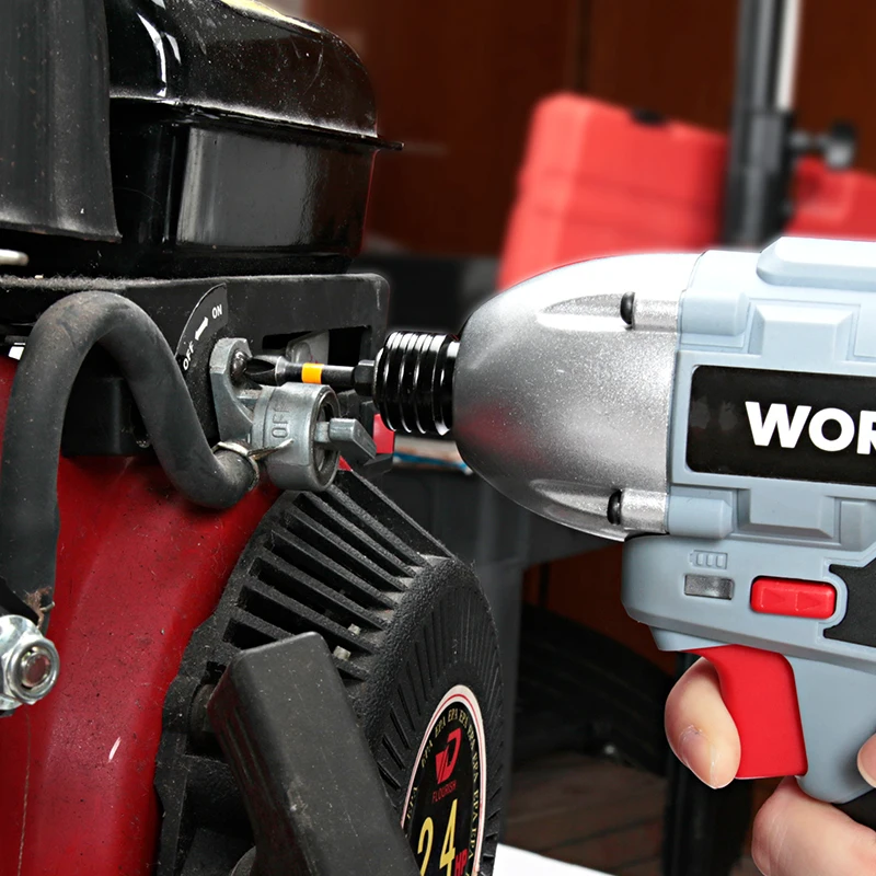 Набор бит для электрической отвертки WORKPRO шлицевые/Phillips/Torx/Pozidriv биты 47 в 1 ударные