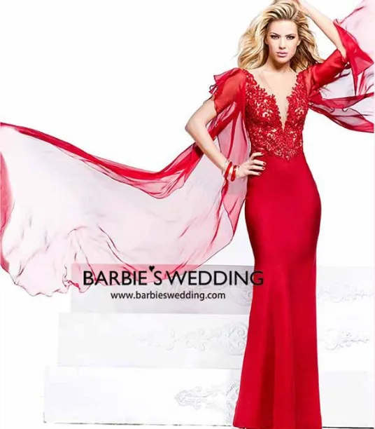 Gratis Verzending Goedkope Robe De Soiree 2014 Nieuwe Mode Vestido De Festa Longo Red Lace Geïmporteerd Korte Mouwen Avond Lange jurken Gratis Verzending Goedkope Robe De Soiree 2014 Nieuwe Mode Vestido De Festa Longo Red Lace Geïmporteerd Korte Mouwen Avond Lange jurken