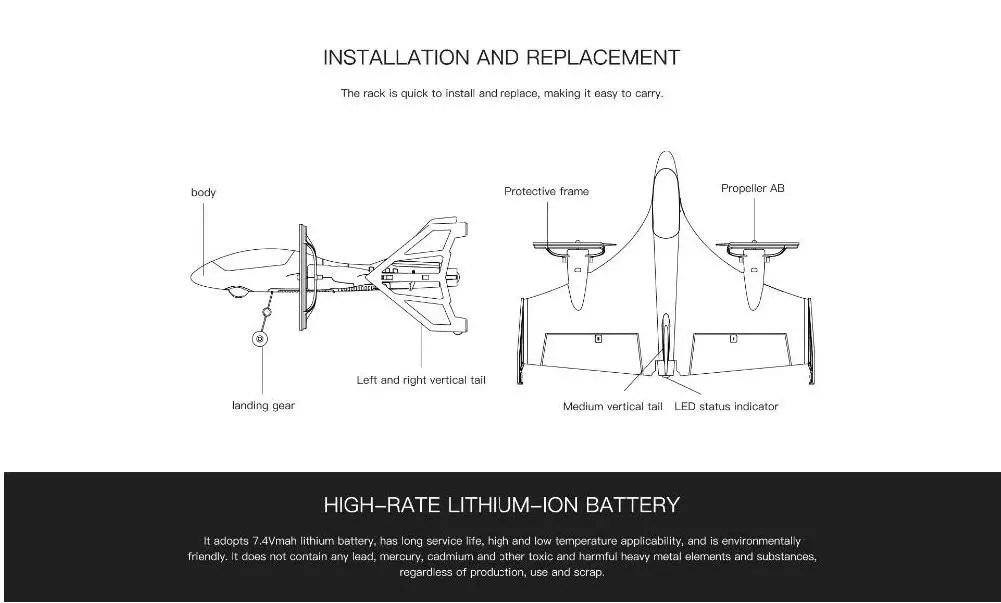 XK X420 2,4 г 6CH 420 мм 3D6G VTOL вертикальный взлет и посадка EPP 3D Аэробика FPV RC Самолет RTF