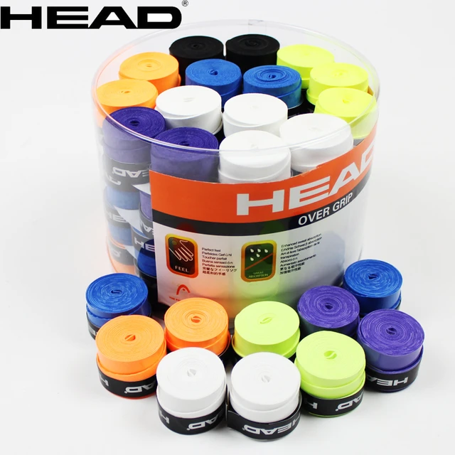 10pcs Original HEAD Tennis Overgrip Tennis Racket PU Tenis