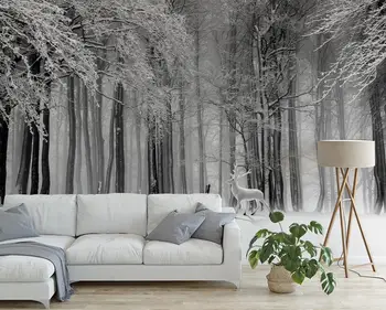 

[Self-Adhesive] 3D Forest 17604 Wall Paper mural Wall Print Decal Wall Murals