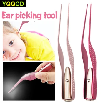 

1Pcs LED Lighting Earwax Remover Tool - Ear Cleaning Tool Ears Care Tool Stainless Safely Remove Earwax for Your Child.