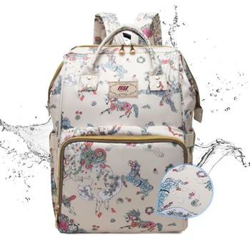 

Fashion Waterproof Diaper Bag Organizer Large Capacity Infant Mummy Maternity Nappy Stoller Bag Backpack Travel Mother Bag
