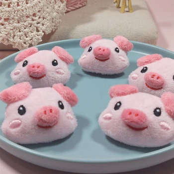 

Latest Pink Piggy Face Catnip Toy New Cat Toy Mini Handmade Catnip Pillow