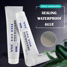 Glass Seal Glue Sealant Strong Adhesive Waterproof Quick Drying for Home Tile JA55