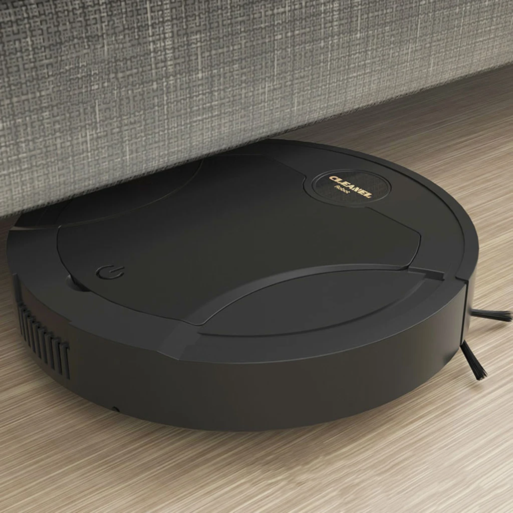 Smart Robot Vacuum Cleaner USB Charging Home Floor Sweeper Multifunctional UV Disinfection Lamp Spray Humidification