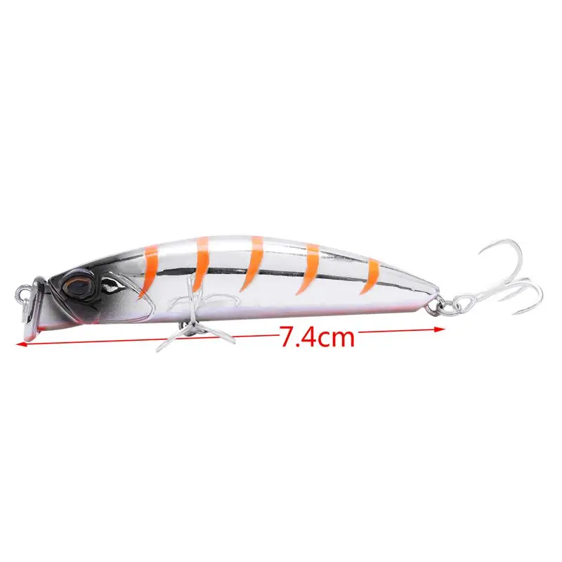 fishing lures, minnow crank 7.5cm 10.5g,magnet system. new model crank bait