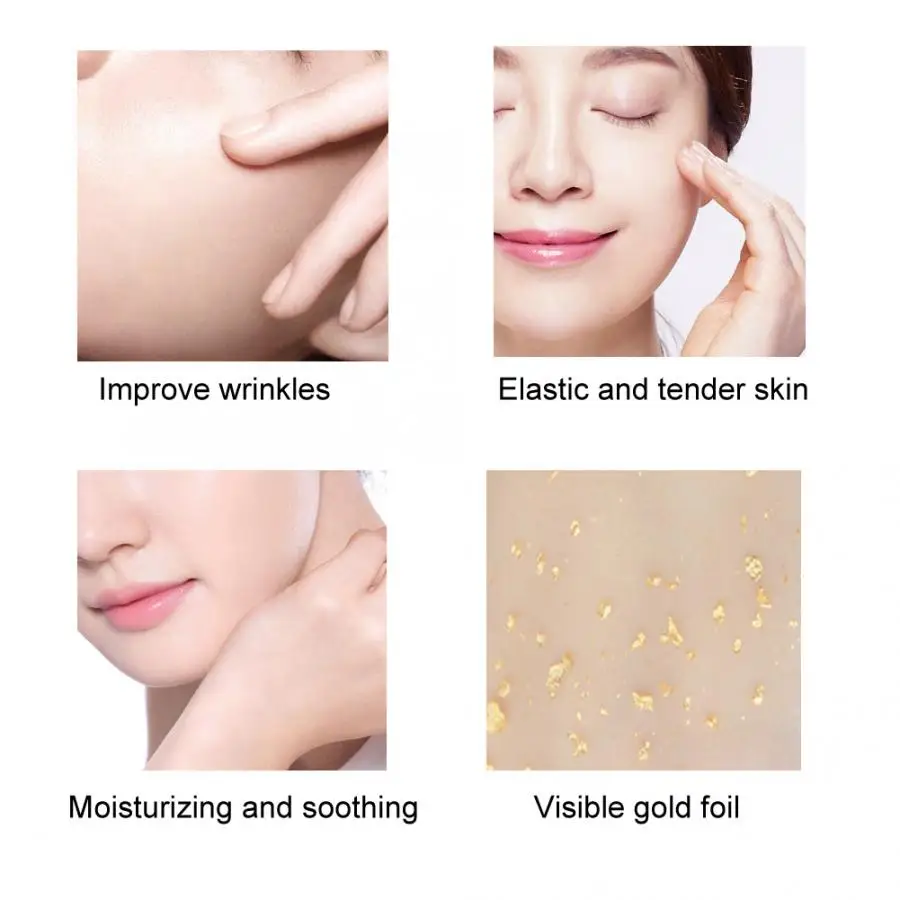 30ml Gold Polypeptide Serum Gold Foil Face Firming Moisturizing Anti-Wrinkles Serum