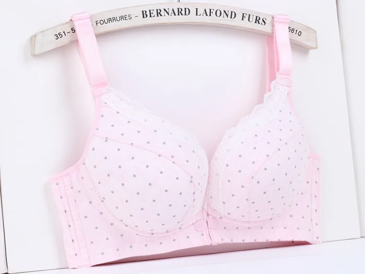 New Style Non-Steel Ring Nursing Bras Push up Cotton Pregnant Women Underwear Anti Sagging Thin Cup