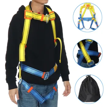 

D-Ring Belt Working Fall Protective-Equipment Safety-Harness Roofing-Tool Industrial Construction Harness Full Body Type