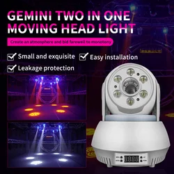 Lumière de scène à tête mobile, Laser à Led, faisceau Laser stroboscopique lavage, lumière à tête mobile pour DMX512 