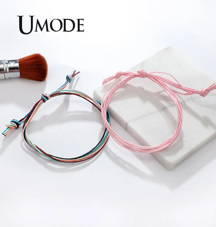 UMODE оболочки браслет Набор для вышивки крестом Морская звезда богемный ткань модные дружбы амулет pulseras Femme Йога ювелирные изделия из мультфильма «Холодное сердце» ; PB0497
