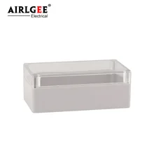 158x90x60 мм высококачественная прозрачная крышка электронная Водонепроницаемая Инженерная Коробка ABS пластиковая оболочка распределительная коробка