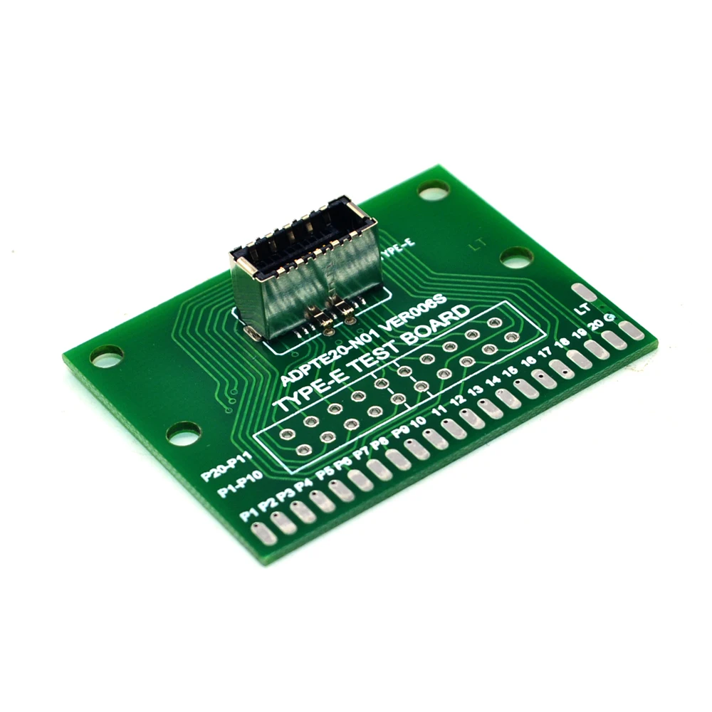 Мужского и женского пола TYPE E Тесты PCB универсальная доска с USB 3 1 Порты разъёмы 43*33