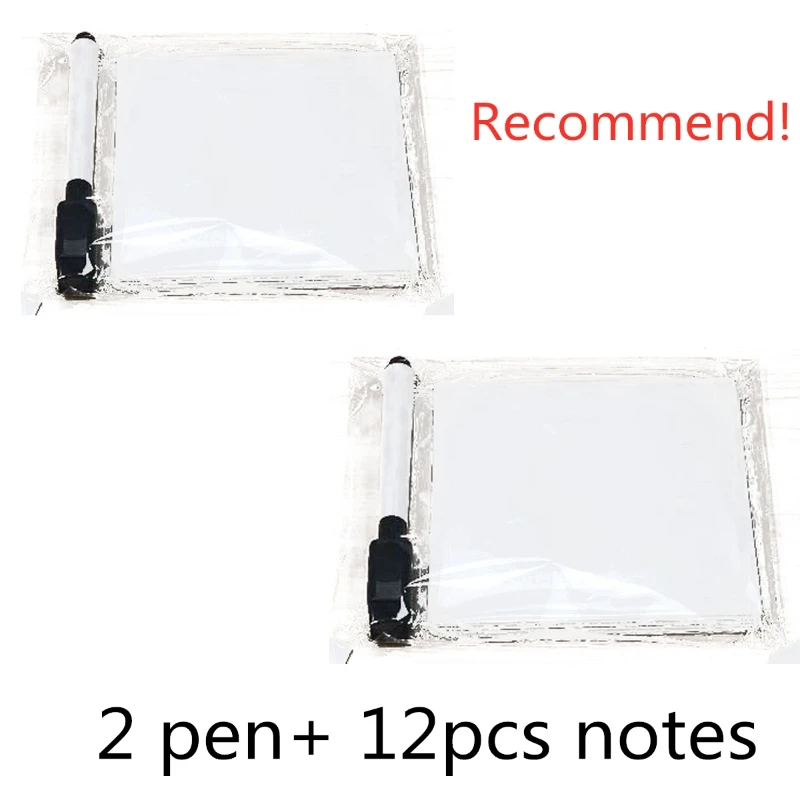 Dry Wipe Sticky Notes Pad, Removable Reusable Labels Sticker for storage Bins 72XA| | - AliExpress