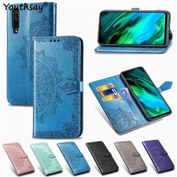 Перейти на Алиэкспресс и купить Чехол для Huawei Honor 20 lite, роскошная кожаная сумка, резиновый чехол для телефона Honor 20 lite, чехол для Honor 20 lite Youth Edition